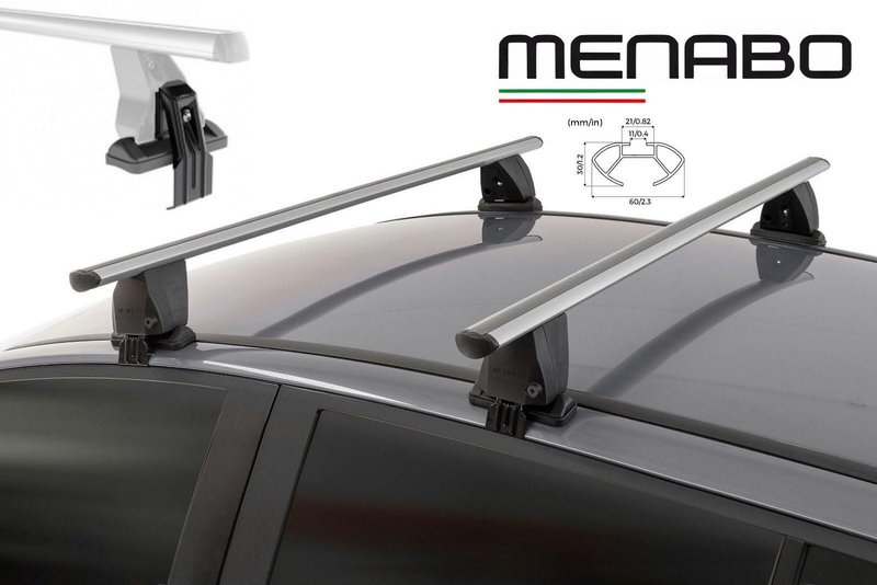 Напречни греди Menabo Delta за Toyota RAV4 (XA30) 2005-2012 – Silver ...